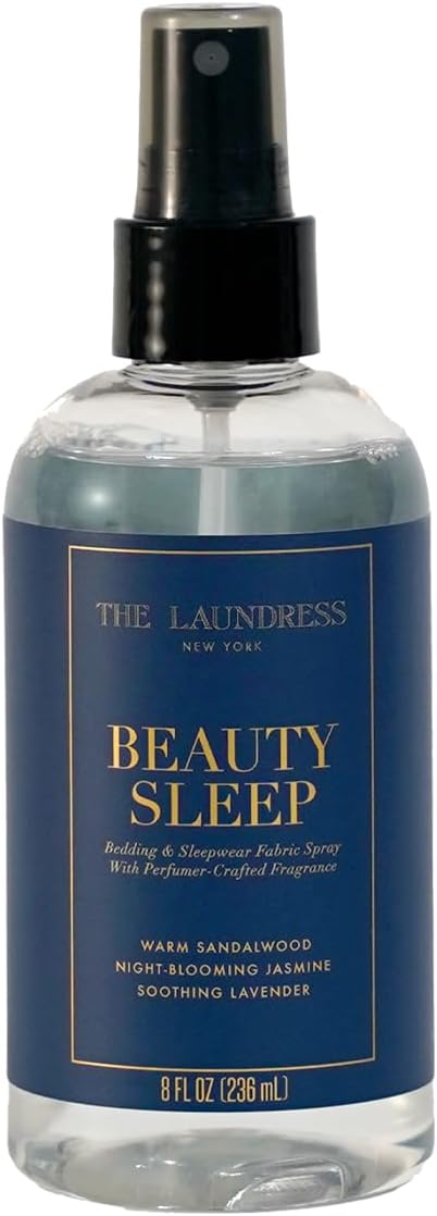 The Laundress Beauty Sleep Fabric Spray, Wrinkle Release Spray, Pillow Spray, Fabric Refresher, Upholstery and Linen Spray, Tranquil Comforting Inspired Scent, 8 Fl Oz